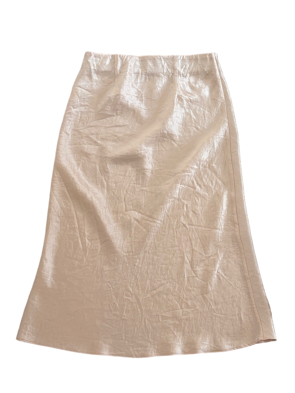 Babaton  Slip Satin Midi Skirt  Satin midi slip skirt Size 4 - Picture 4 of 9